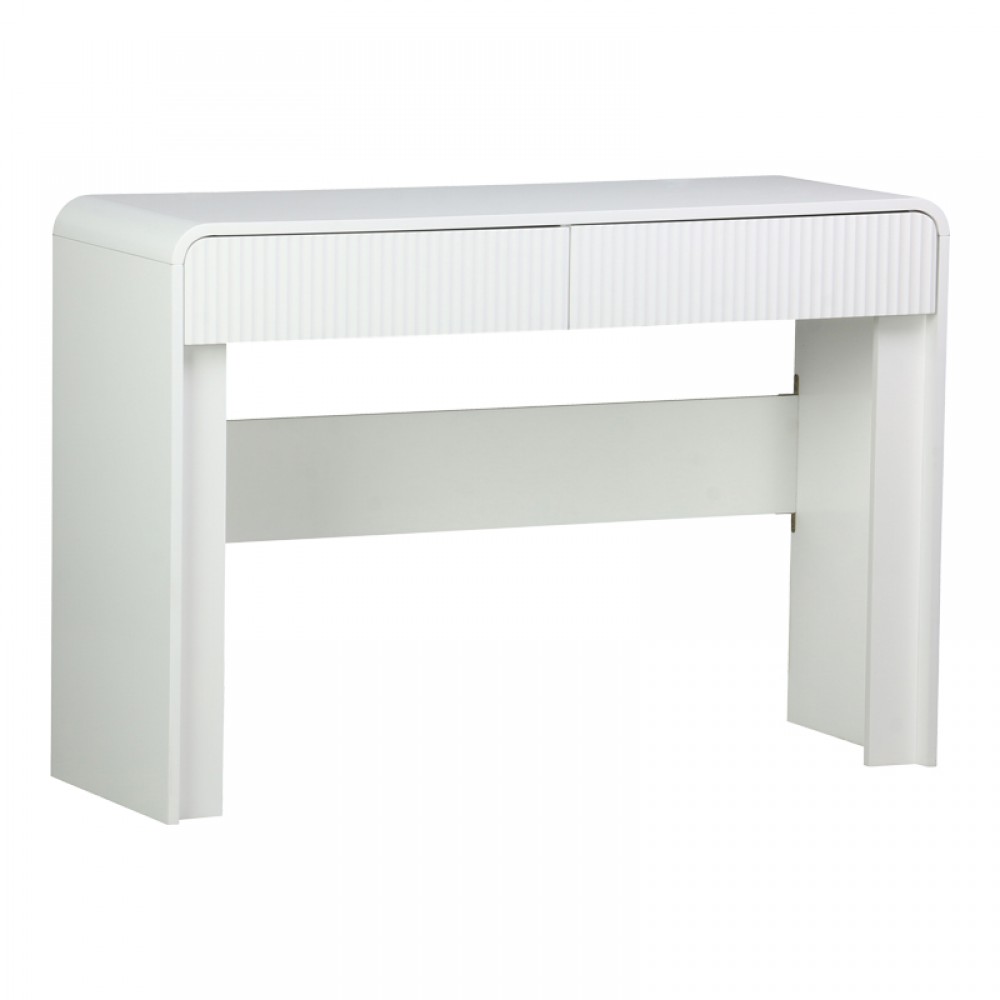 Κονσόλα Zeplen pakoworld λευκό mdf 110x38x75εκ