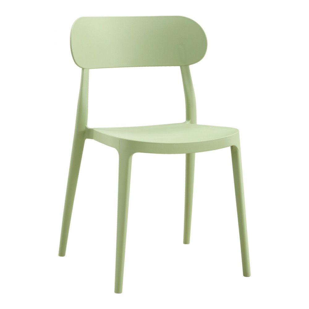 Καρέκλα Amvroan στοιβαζόμενη pakoworld με UV protection pp μέντα 51x49x79.5εκ