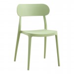 Καρέκλα Amvroan στοιβαζόμενη pakoworld με UV protection pp μέντα 51x49x79.5εκ