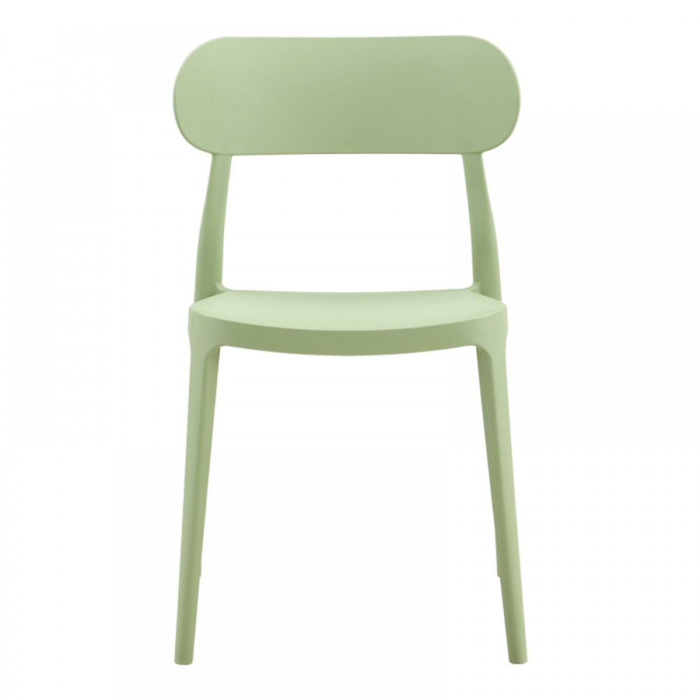 Καρέκλα Amvroan στοιβαζόμενη pakoworld με UV protection pp μέντα 51x49x79.5εκ