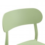 Καρέκλα Amvroan στοιβαζόμενη pakoworld με UV protection pp μέντα 51x49x79.5εκ