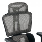 Καρέκλα γραφείου εργασίας ErgoFlow pakoworld μαύρο-γκρι 73x64x112-135εκ