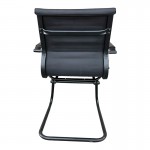 Καρέκλα γραφείου επισκέπτη Valter pakoworld pu μαύρο 55.5x48x88εκ
