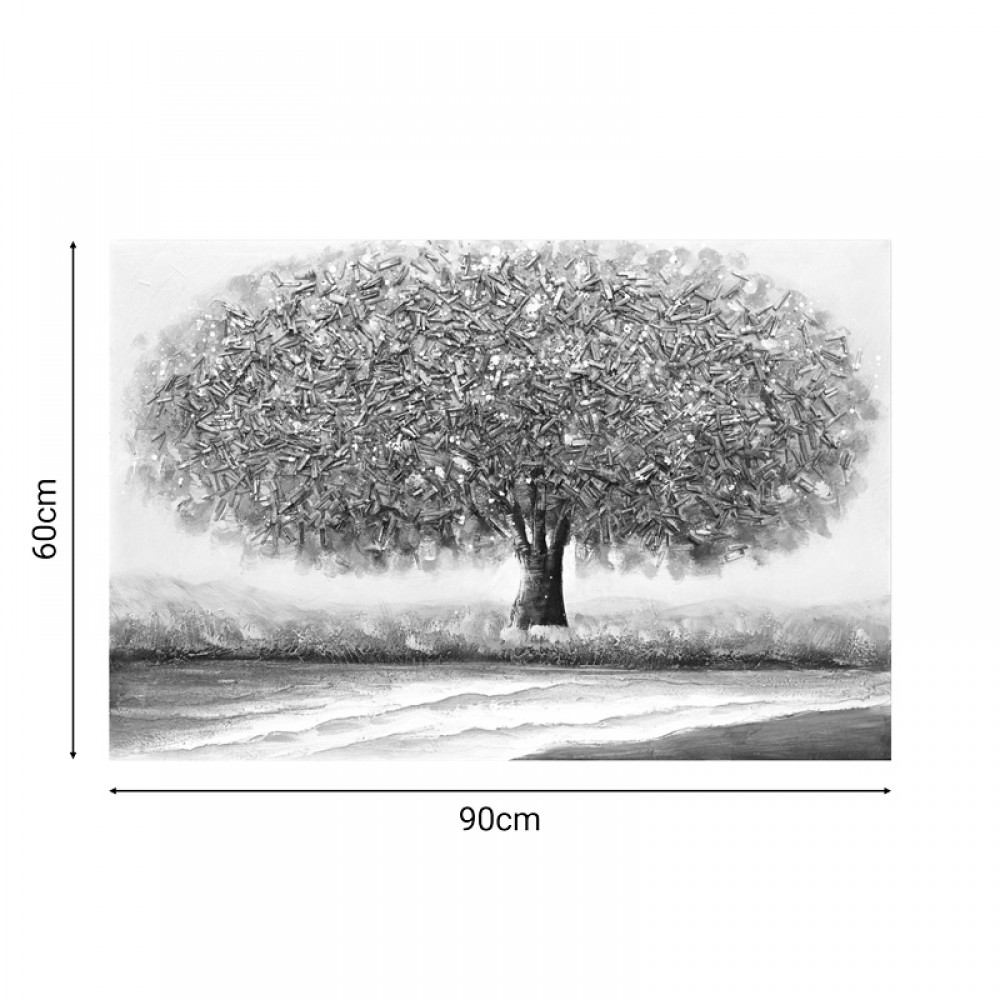 Πίνακας σε καμβά Forestree Inart 90x3x60εκ