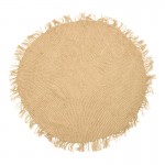 Χαλί Chata Inart γιούτα σε φυσική απόχρωση Φ120x1εκ