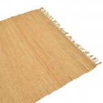Χαλί Teppe pakoworld γιούτα σε φυσική απόχρωση 230x160x1εκ
