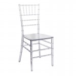 Καρέκλα Tiffany pakoworld διάφανο pc 38x38.5x88εκ