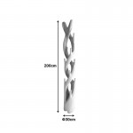 Καλόγερος Joint pakoworld suar ξύλο σε φυσική απόχρωση 30x30x200εκ