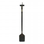 Διακοσμητικό τοίχου κουπί Boon Inart μαόνι ξύλο σε μαύρη-φυσική απόχρωση 20x3x120εκ