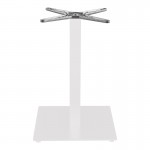 Βάση τραπεζιού Thonor pakoworld μεταλλική σε λευκή απόχρωση 48x48x73εκ