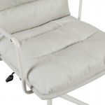 Καρέκλα γραφείου διευθυντη Kreno pakoworld PES γκρι 56x67x89-97εκ