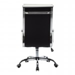 Καρέκλα γραφείου διευθυντη Mavel pakoworld PU λευκό 55x62x100-110εκ