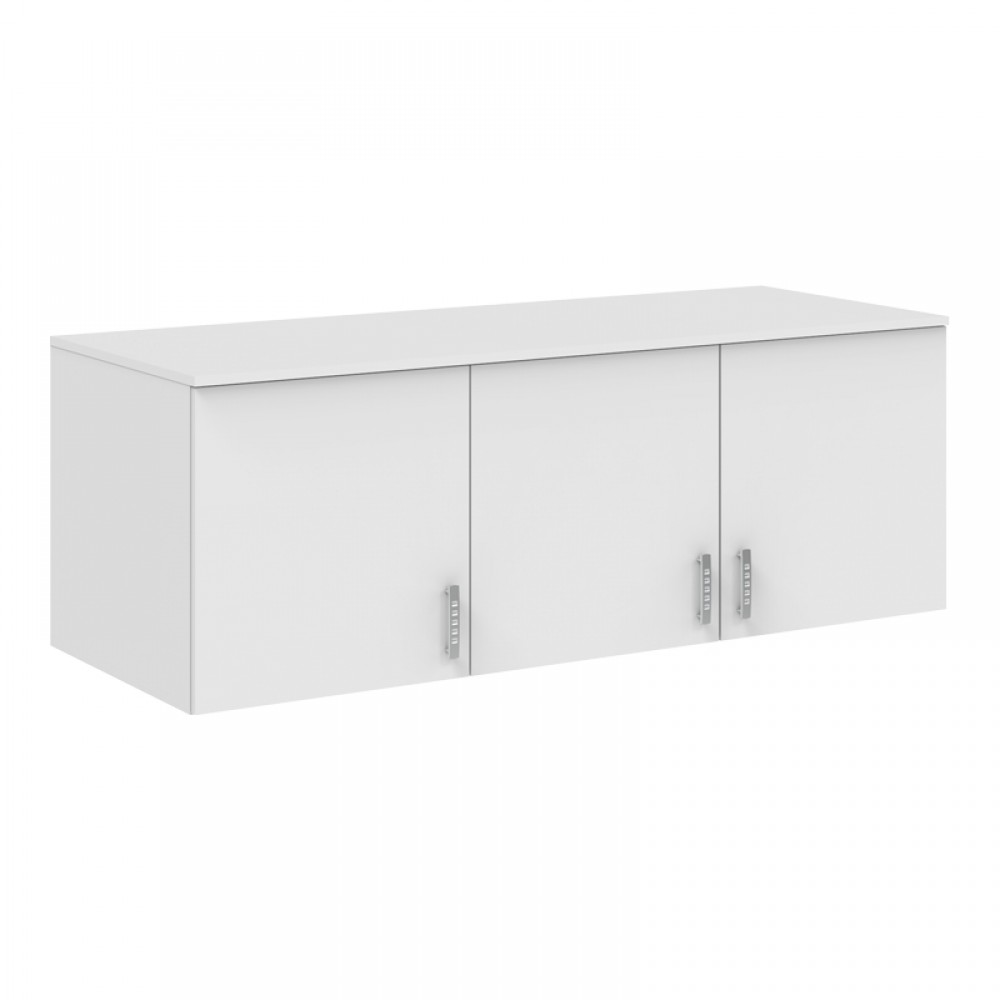 Πατάρι ντουλάπας Royal pakoworld τρίφυλλο λευκό 150x58x53εκ