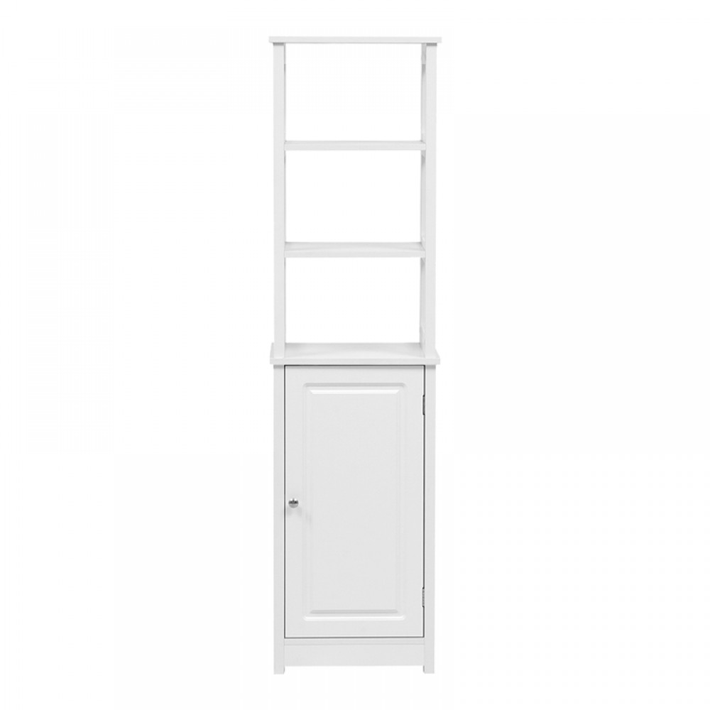 Ντουλάπι-στήλη Larben pakoworld mdf λευκό 40x33x150εκ