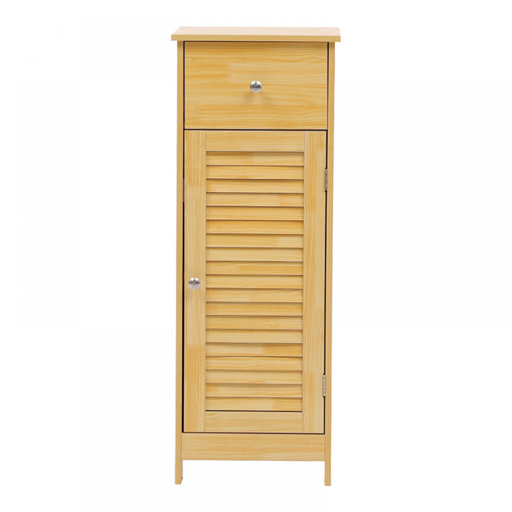 Ντουλάπι-στήλη Chesy pakoworld mdf σε φυσική απόχρωση 32x30x87εκ