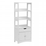 Ντουλάπι-στήλη Sejo pakoworld mdf λευκό 60x32.5x154εκ