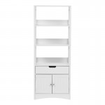 Ντουλάπι-στήλη Sejo pakoworld mdf λευκό 60x32.5x154εκ