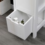 Ντουλάπι-στήλη Kelby pakoworld mdf λευκό 30x30x144εκ