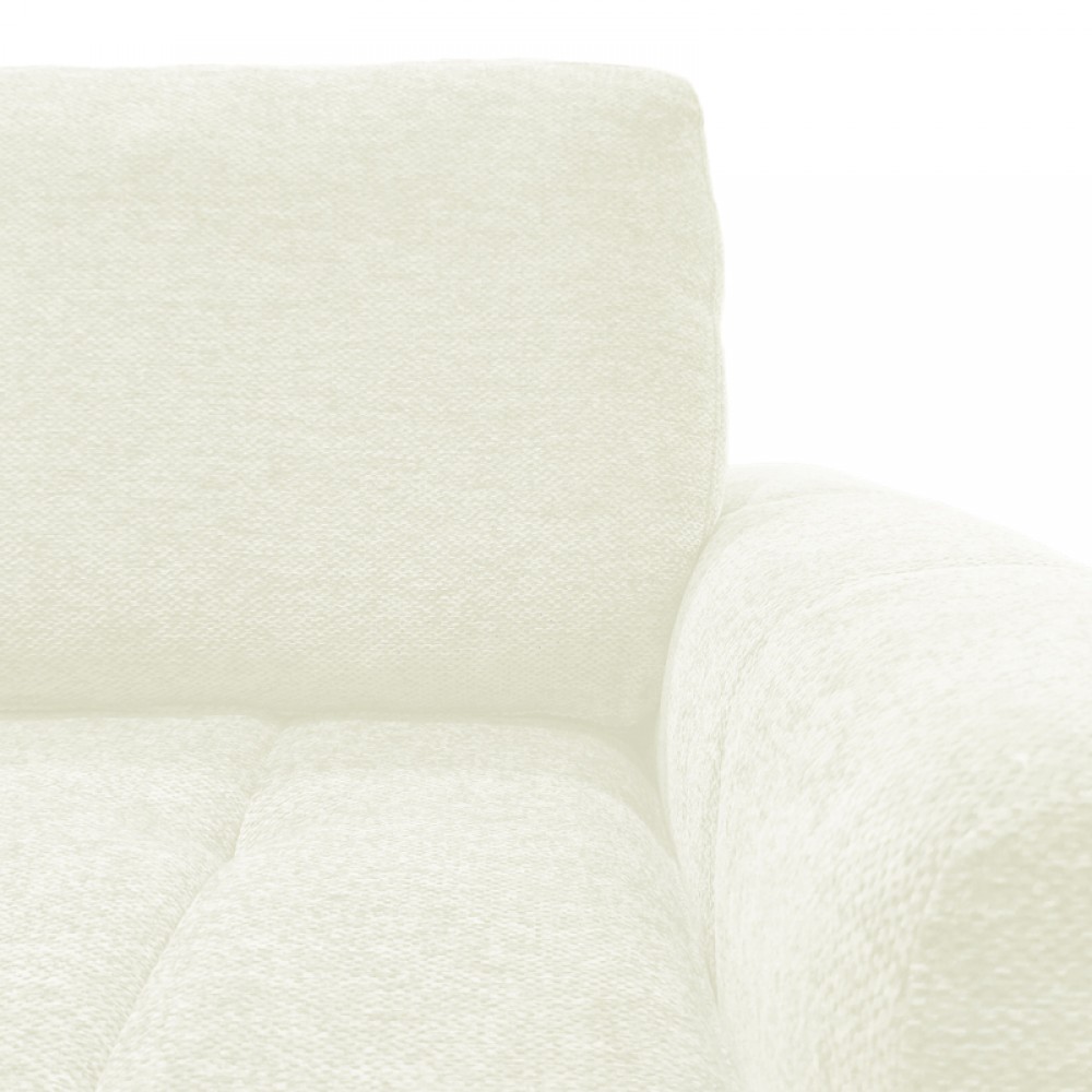 Γωνιακός αναστρέψιμος καναπές-κρεβάτι Vivad pakoworld ύφασμα σε μπεζ απόχρωση 275x164x91εκ