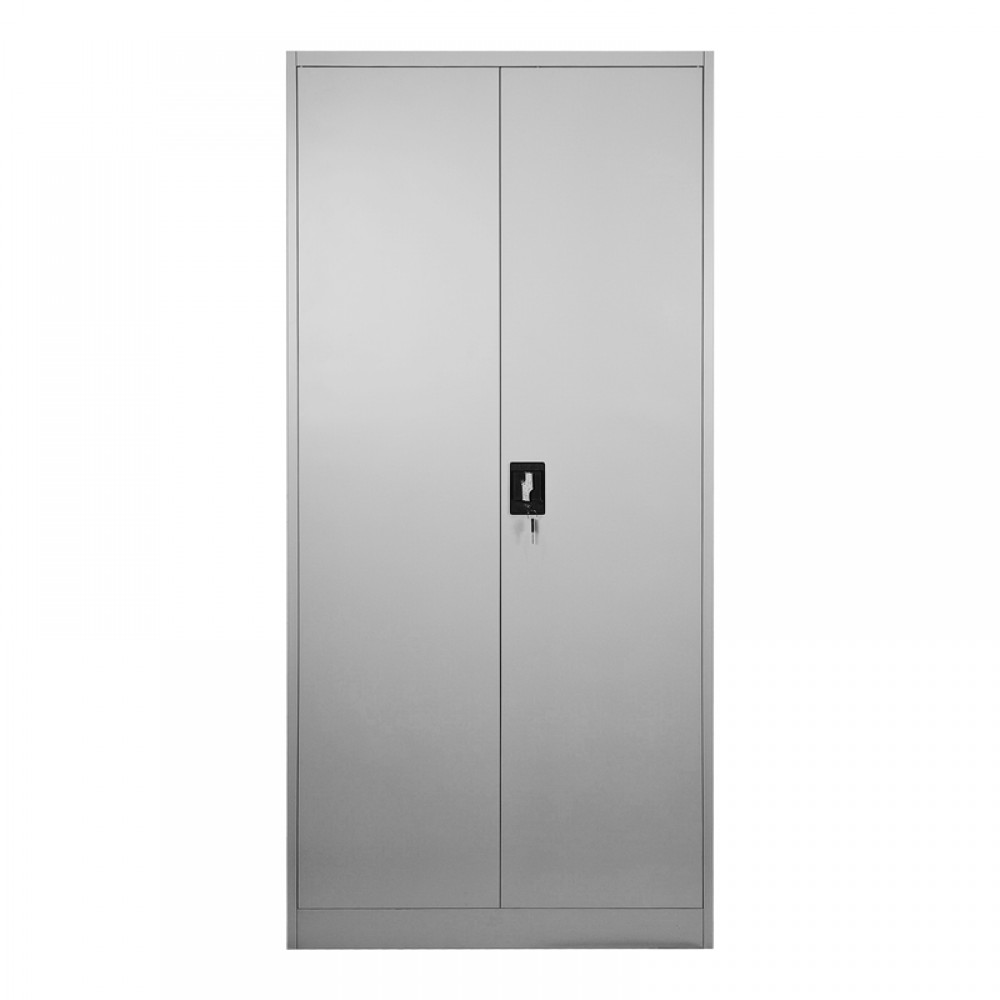 Μεταλλική ντουλάπα Ugren pakoworld σε ανοιχτό γκρι 70x40x180εκ