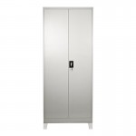 Μεταλλική ντουλάπα Ugren pakoworld σε ανοιχτό γκρι 70x40x190εκ