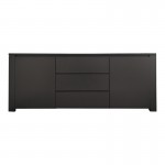 Μπουφές Kalya pakoworld σε ανθρακί απόχρωση 220x49x89.5εκ