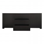 Μπουφές Kalya pakoworld σε wenge απόχρωση 220x49x89.5εκ