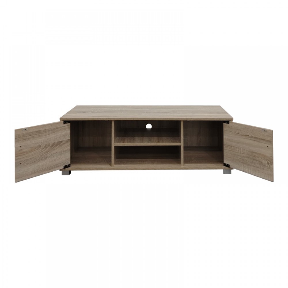 Έπιπλο τηλεόρασης Serank pakoworld σε sonoma απόχρωση 120x40x40εκ