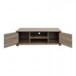 Έπιπλο τηλεόρασης Serank pakoworld σε sonoma απόχρωση 120x40x40εκ