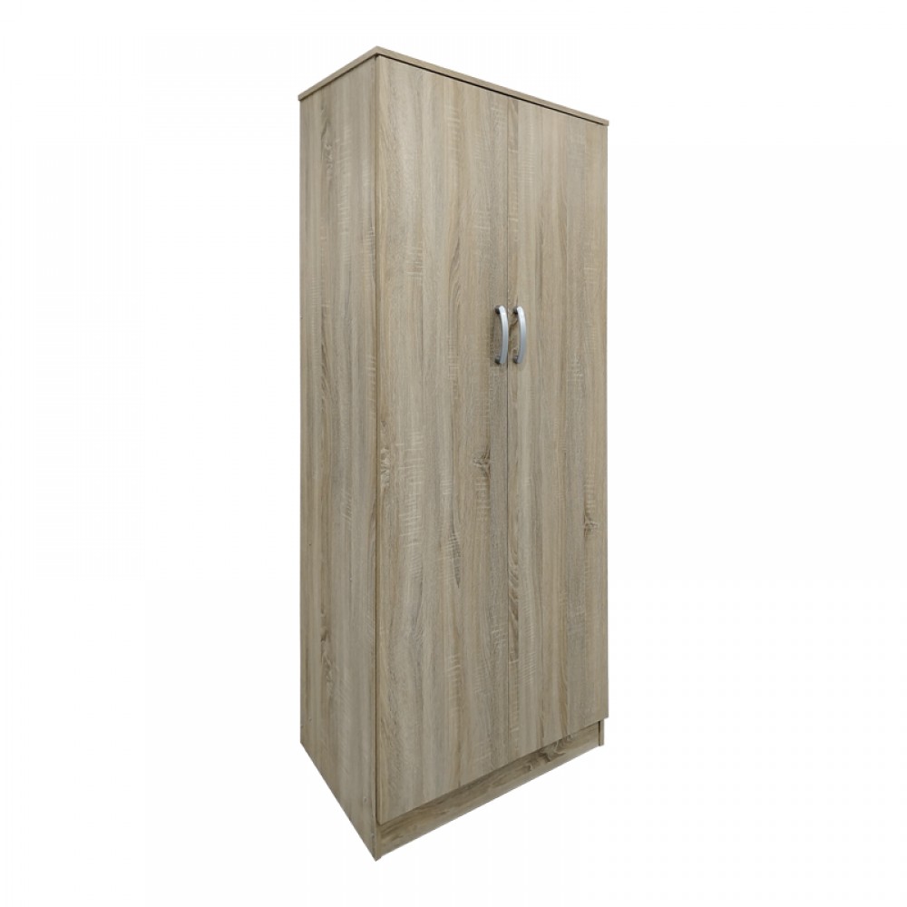 Ντουλάπα δίφυλλη Lego pakoworld σε Sonoma απόχρωση 80x42x180εκ