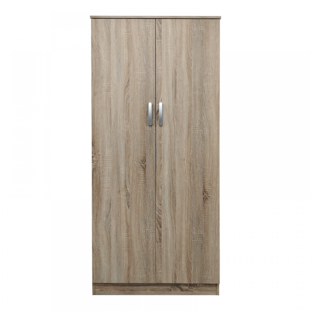 Ντουλάπα δίφυλλη Lego pakoworld σε Sonoma απόχρωση 80x42x180εκ