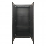 Ντουλάπα δίφυλλη Lego pakoworld σε wenge απόχρωση 80x42x180εκ