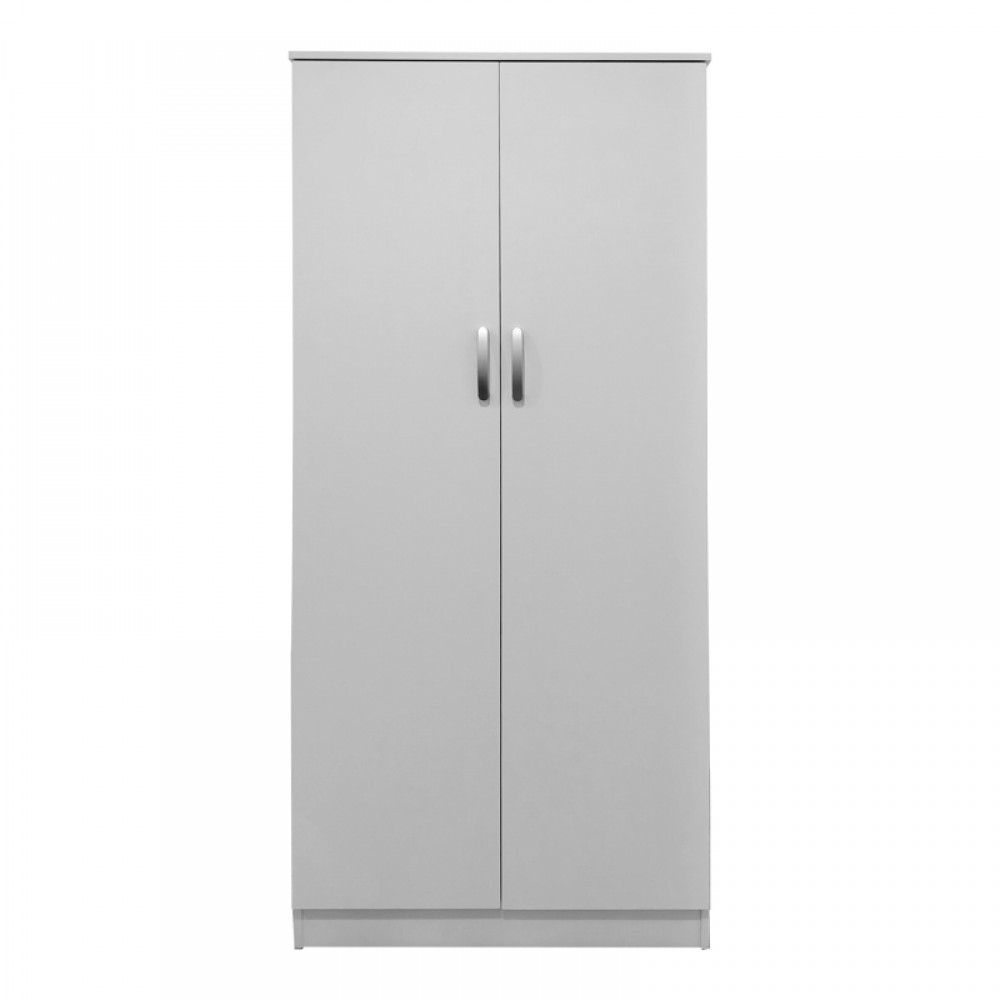 Ντουλάπα δίφυλλη Lego pakoworld σε λευκή απόχρωση 80x42x180εκ