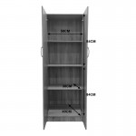 Ντουλάπα δίφυλλη Lego pakoworld σε sonoma απόχρωση 60x42x180εκ