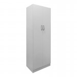 Ντουλάπα δίφυλλη Lego pakoworld σε λευκή απόχρωση 60x42x180εκ