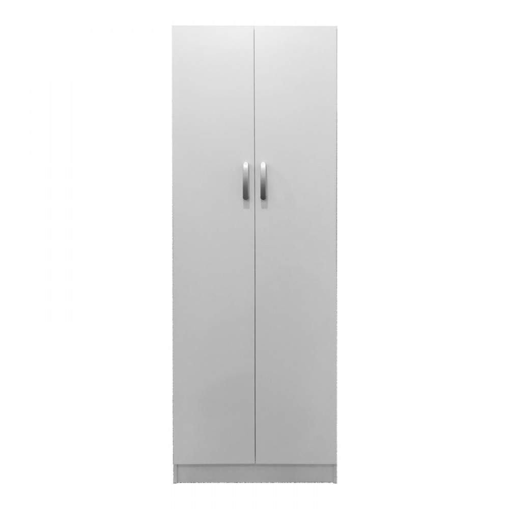 Ντουλάπα δίφυλλη Lego pakoworld σε λευκή απόχρωση 60x42x180εκ