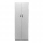 Ντουλάπα δίφυλλη Lego pakoworld σε λευκή απόχρωση 60x42x180εκ