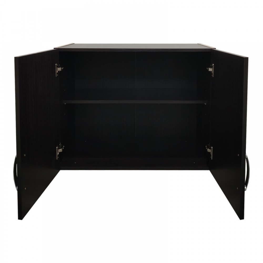 Πατάρι ντουλάπας δίφυλλο Lego pakoworld σε wenge απόχρωση 80x42x60εκ