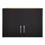 Πατάρι ντουλάπας δίφυλλο Lego pakoworld σε sonoma-ανθρακί απόχρωση 80x42x60εκ