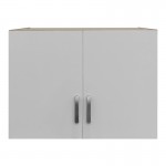 Πατάρι ντουλάπας δίφυλλο Lego pakoworld σε sonoma-λευκή απόχρωση 80x42x60εκ