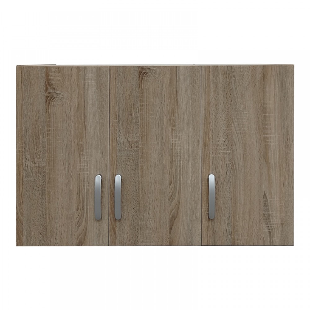 Πατάρι ντουλάπας τρίφυλλο Lego pakoworld σε sonoma απόχρωση 90x41.5x60εκ