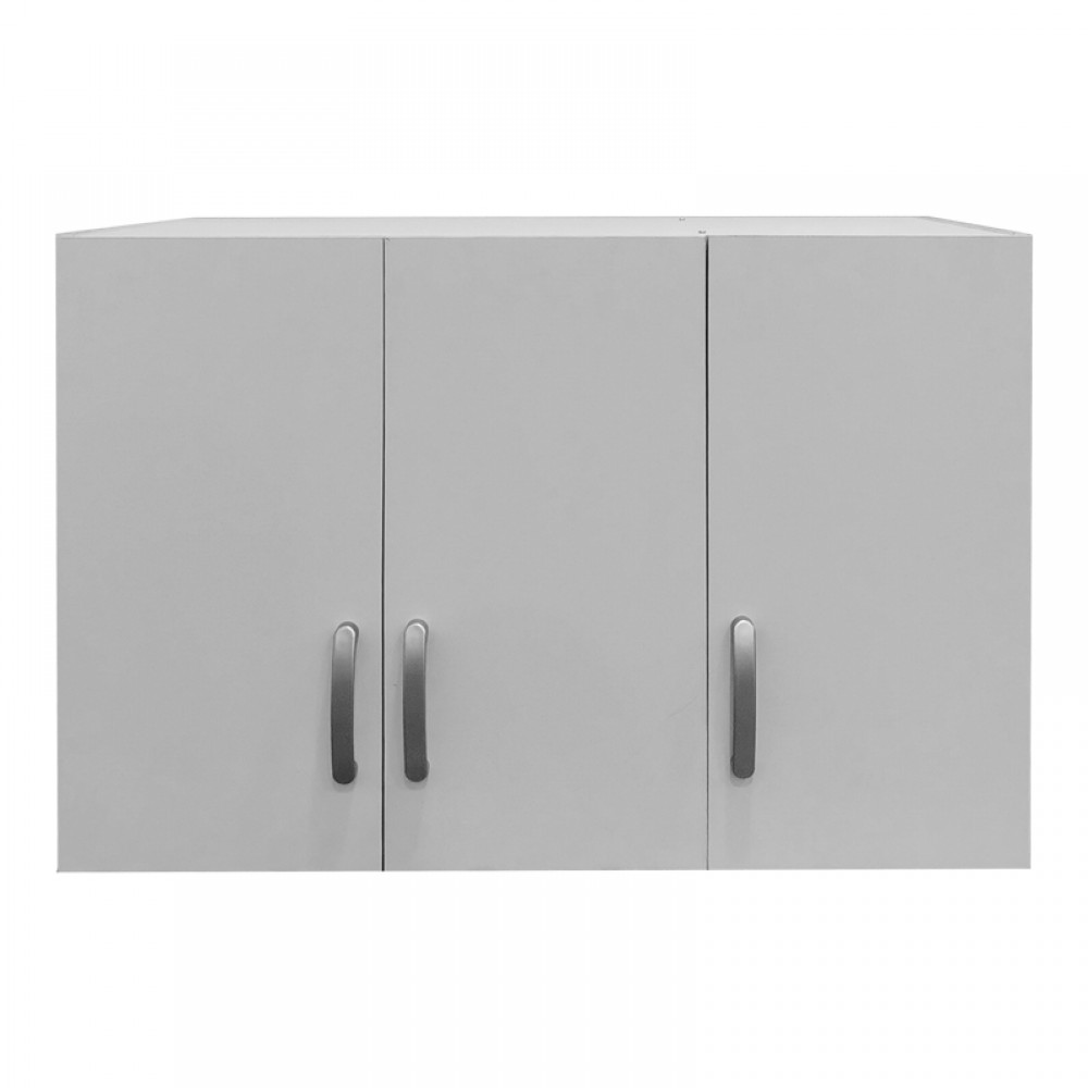 Πατάρι ντουλάπας τρίφυλλο Lego pakoworld σε λευκή απόχρωση 90x42x60εκ