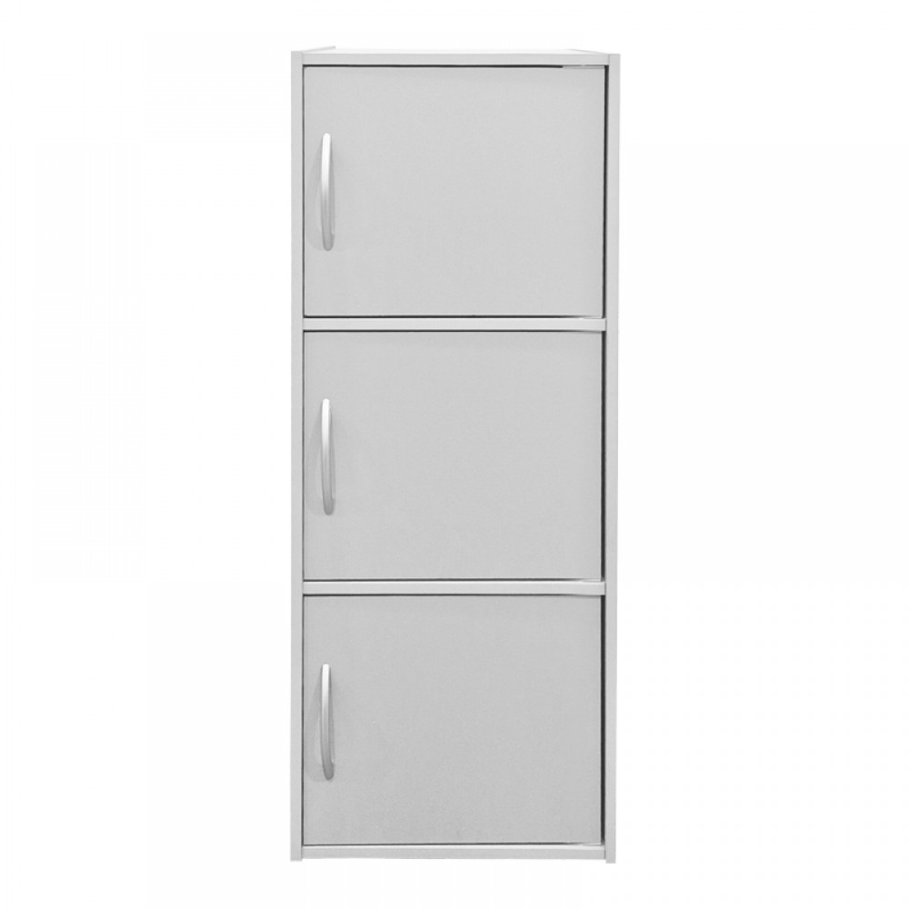 Ντουλάπι-στήλη Soline pakoworld λευκό 40x34.5x90.5εκ