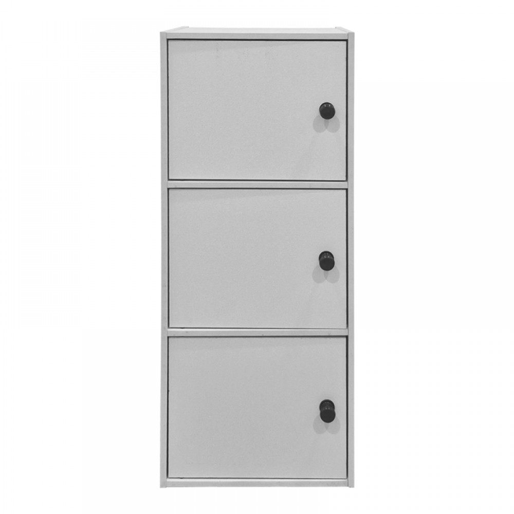 Ντουλάπα-στήλη Wirdia pakoworld λευκό 30.5x24x71.5εκ