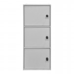 Ντουλάπα-στήλη Wirdia pakoworld λευκό 30.5x24x71.5εκ