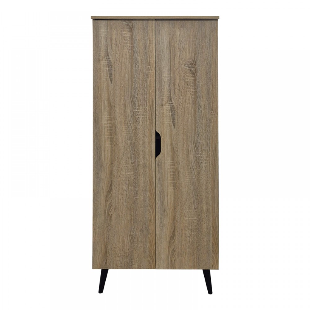 Παπουτσοθήκη-ντουλάπα Oufelia pakoworld sonoma 60x32.5x134.5εκ