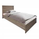 Σετ Κρεβατοκάμαρας Athos Sonoma με Κρεβάτι 90x190εκ Σετ 3τεμ