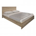 Σετ Κρεβατοκάμαρας Athos Sonoma με Κρεβάτι 160x200εκ Σετ 4τεμ