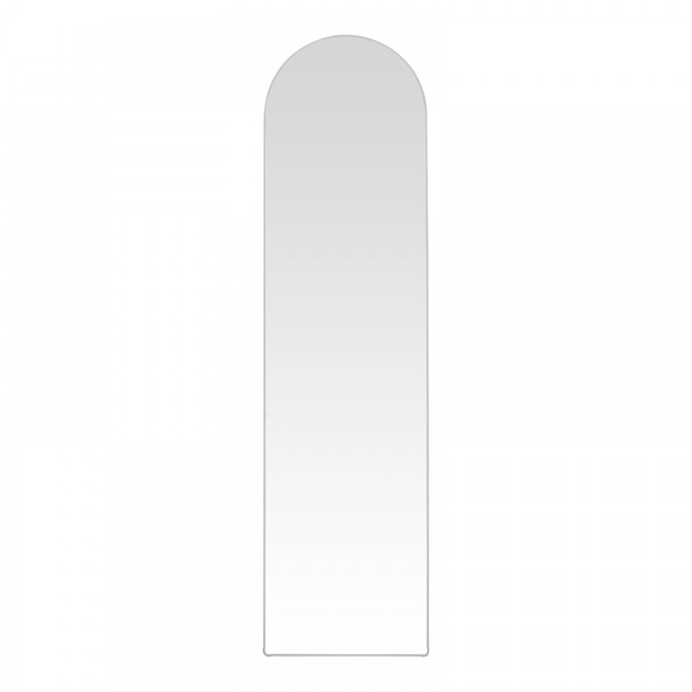 Καθρέπτης Plaza pakoworld αλουμίνιο σε λευκή απόχρωση 40x28x150εκ