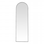 Καθρέπτης Plaza I pakoworld αλουμίνιο σε μαύρη απόχρωση 50x28x160εκ